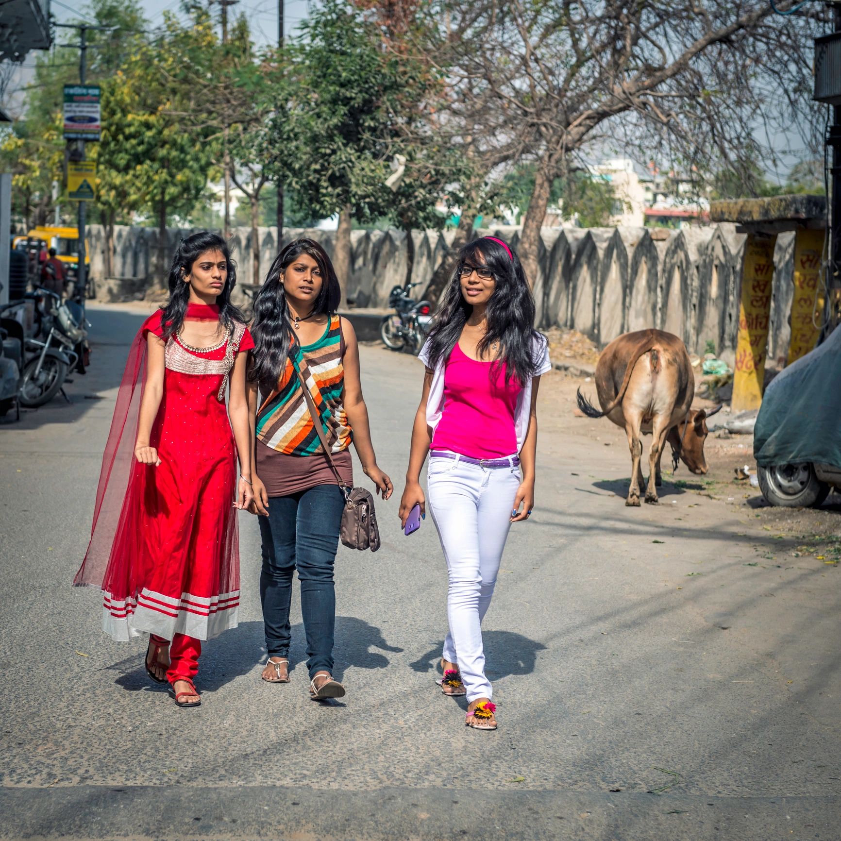 Women representing cultural empowerment in India